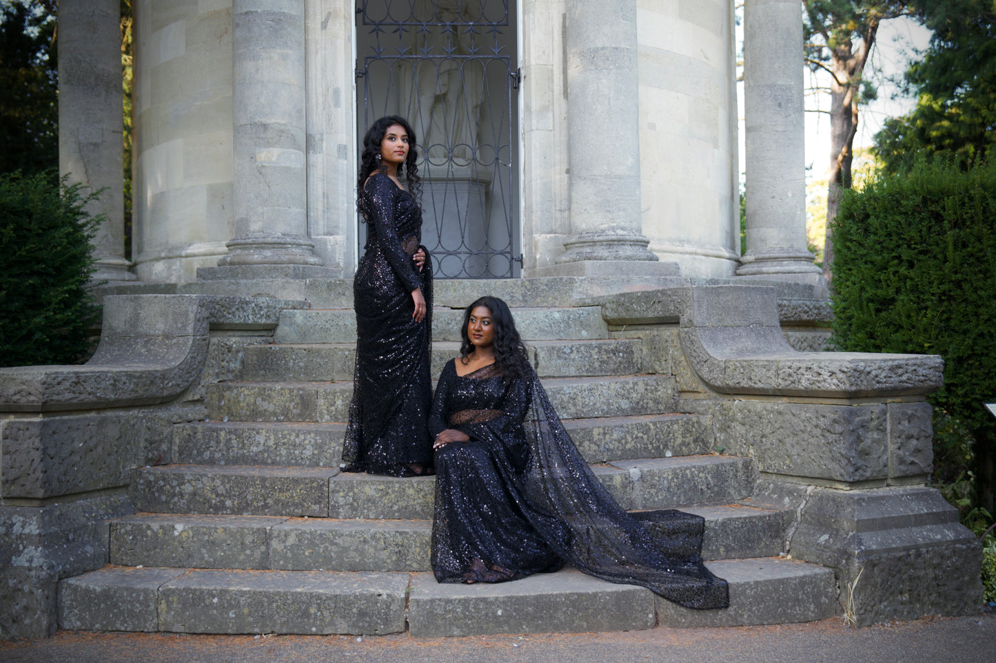 Mineera Saree - 'Karisai' Black